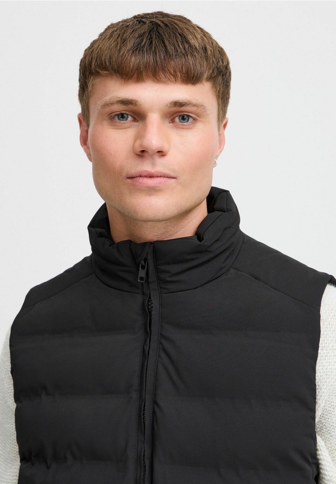 Doudoune sans manche - Noir SDMILAS - Solid