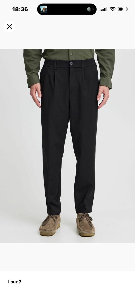 Pantalon - Noir CFMARC - Casual Friday