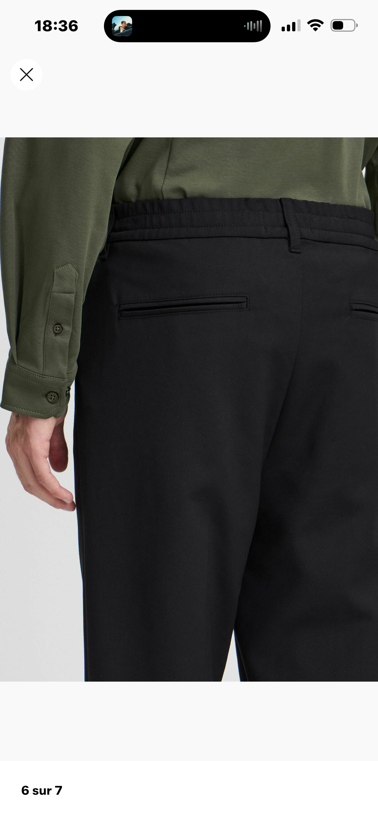 Pantalon - Noir CFMARC - Casual Friday