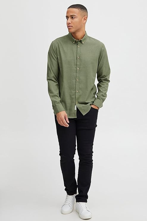 Chemise - SDPETE dusty olive - Solid