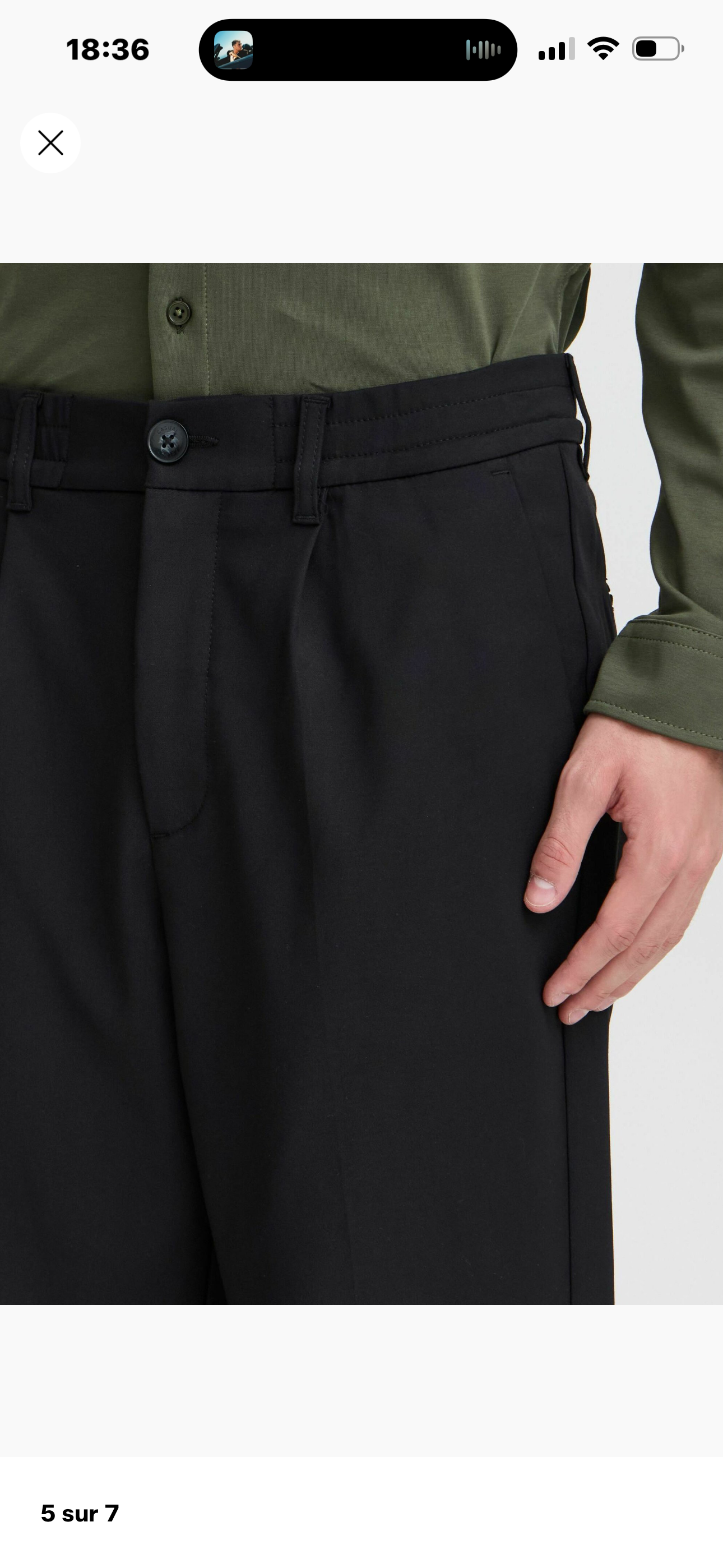 Pantalon - Noir CFMARC - Casual Friday