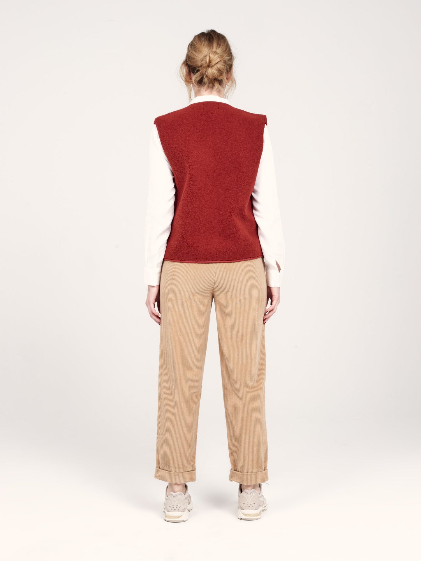 Pantalon velours - France camel - FAM