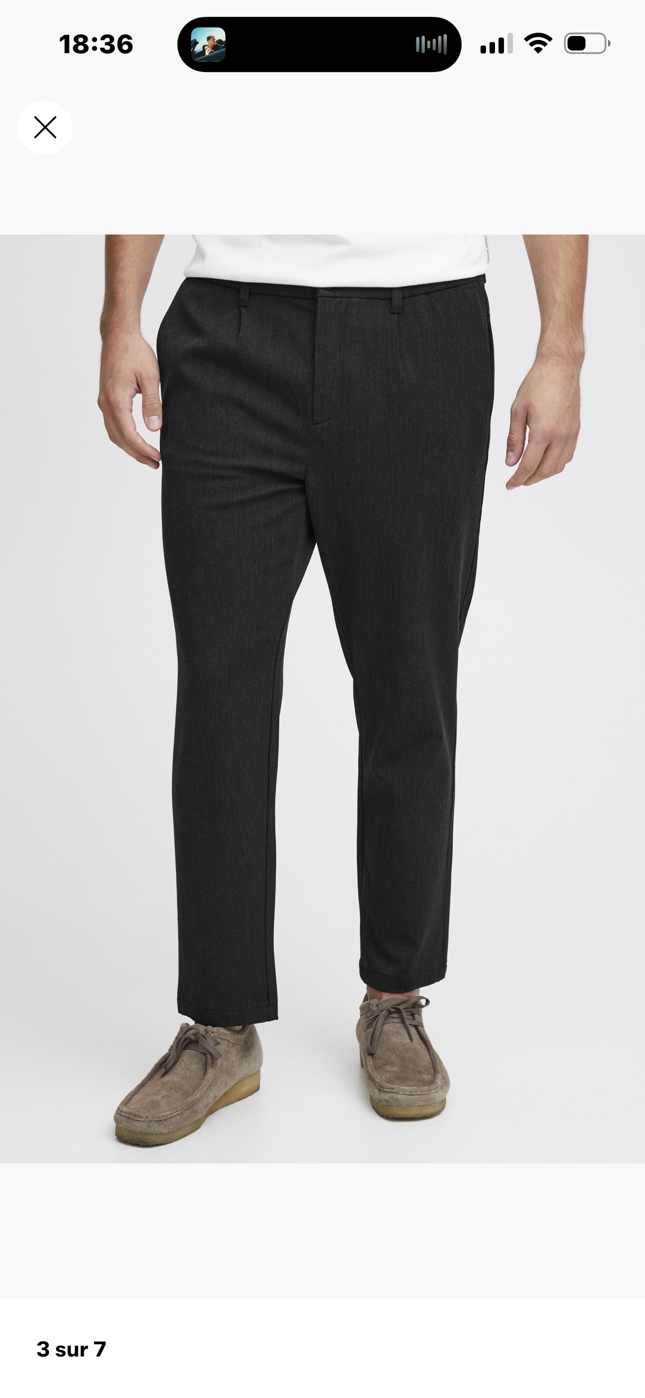 Pantalon - Noir CFMARC - Casual Friday