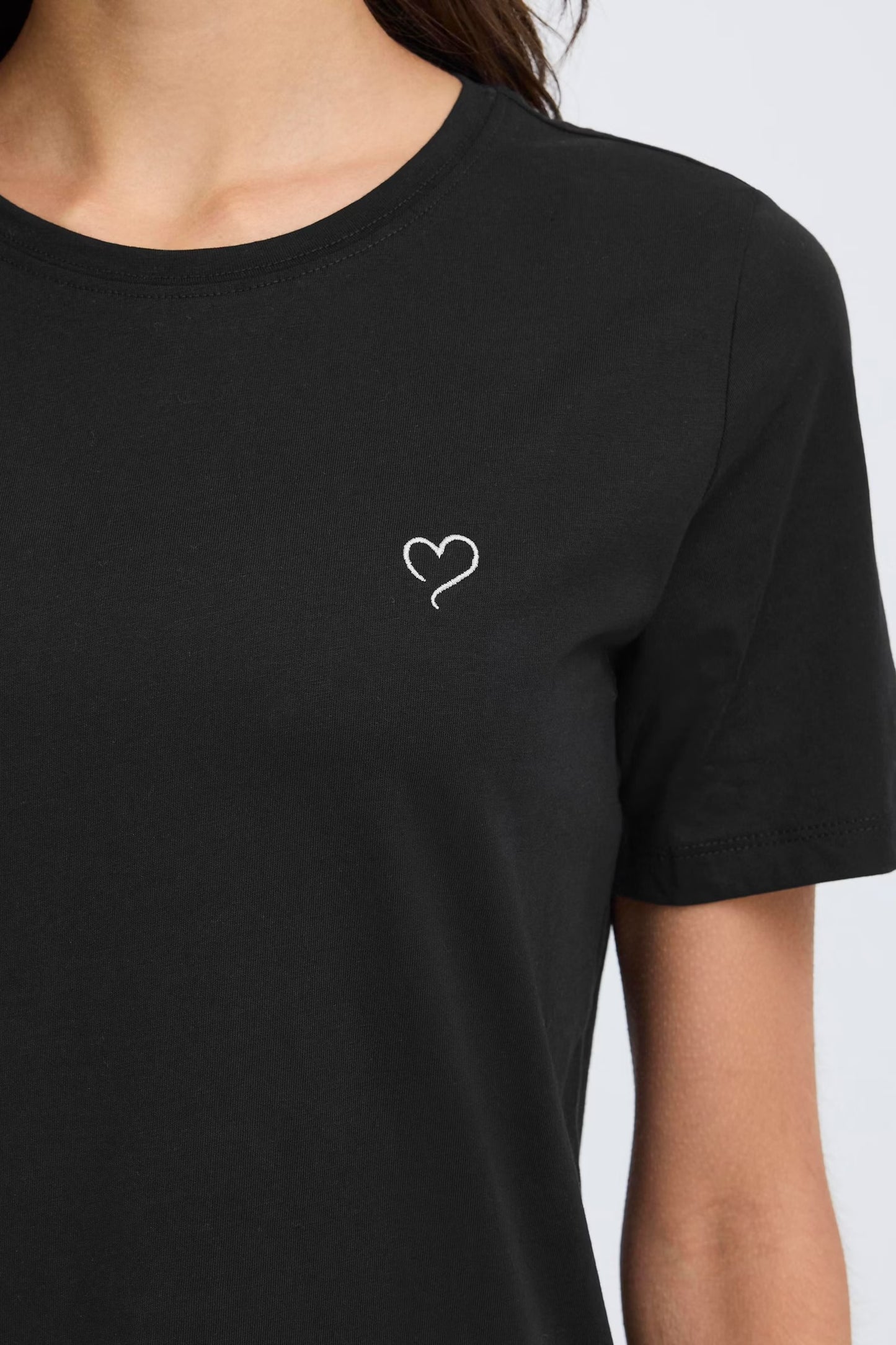Tee-shirt - FRHEART noir - FRANSA
