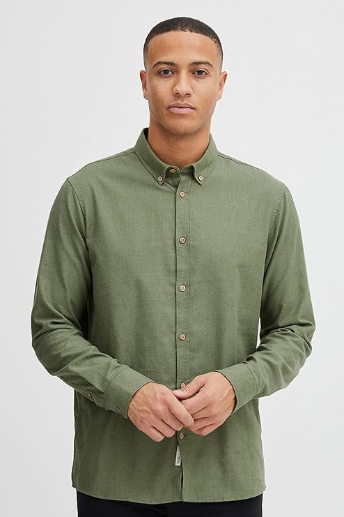 Chemise - SDPETE dusty olive - Solid