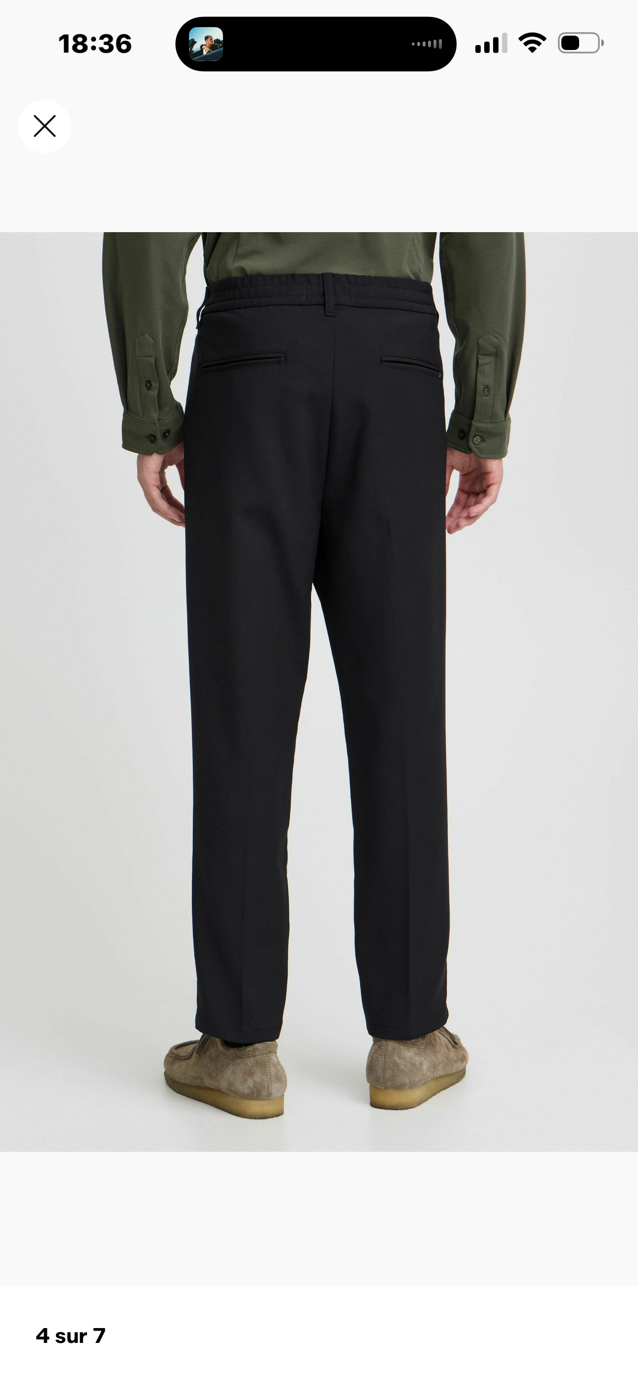 Pantalon - Noir CFMARC - Casual Friday