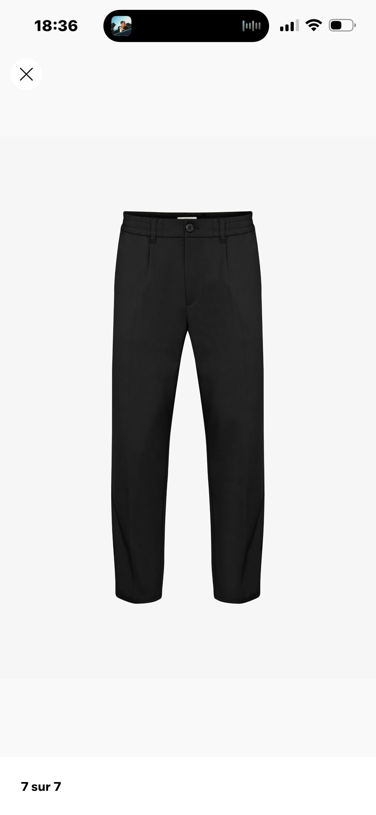 Pantalon - Noir CFMARC - Casual Friday