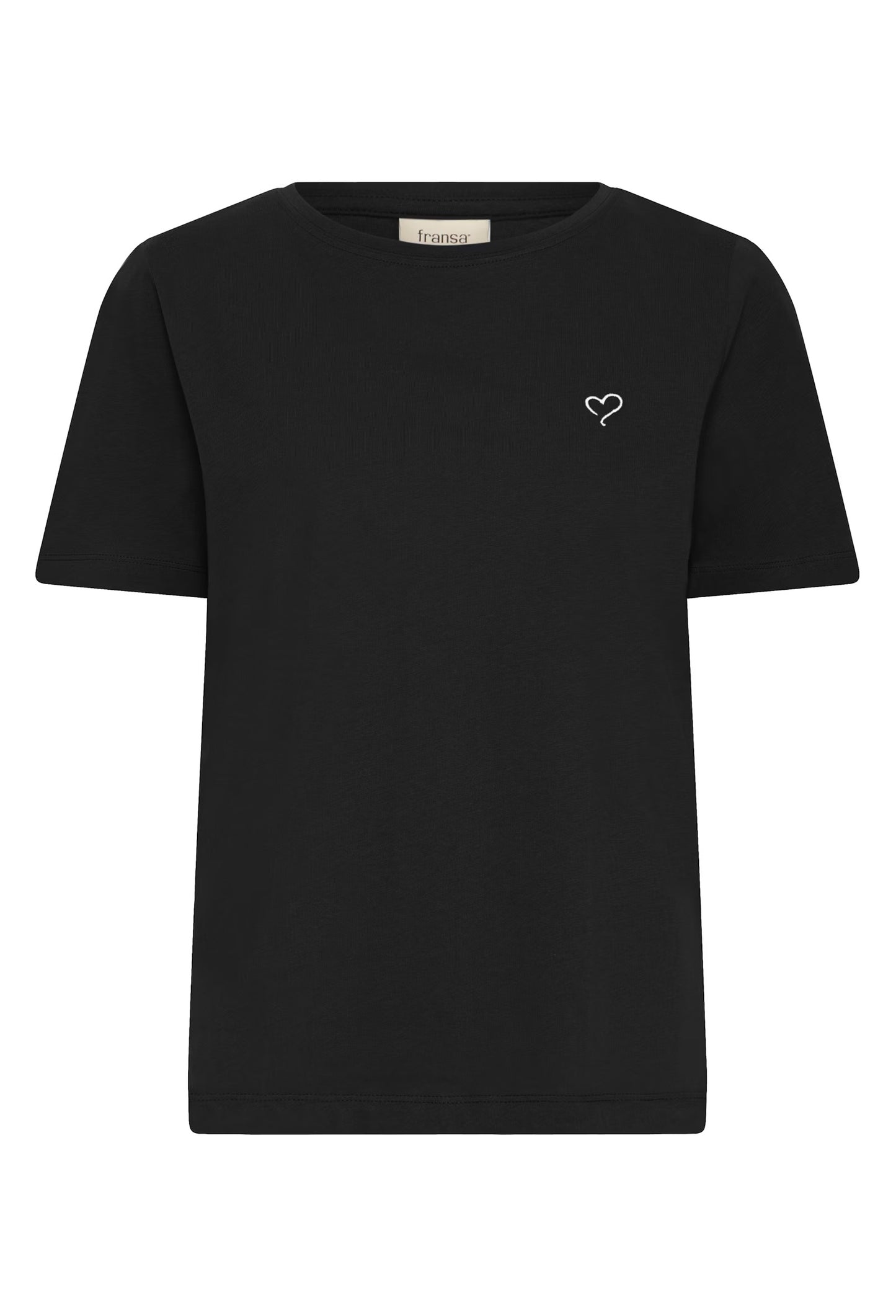Tee-shirt - FRHEART noir - FRANSA