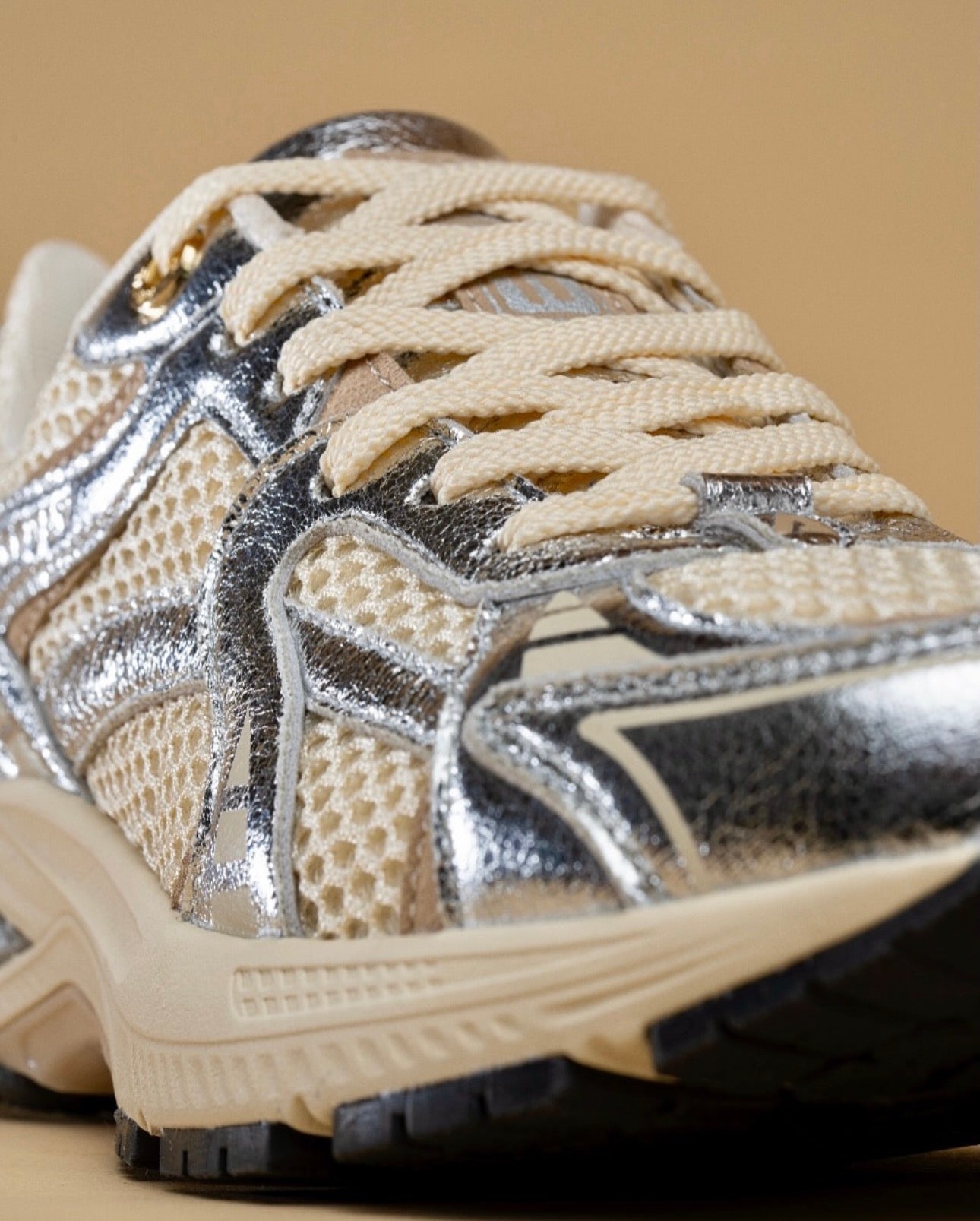 Baskets - City run silver tan - Asfvlt