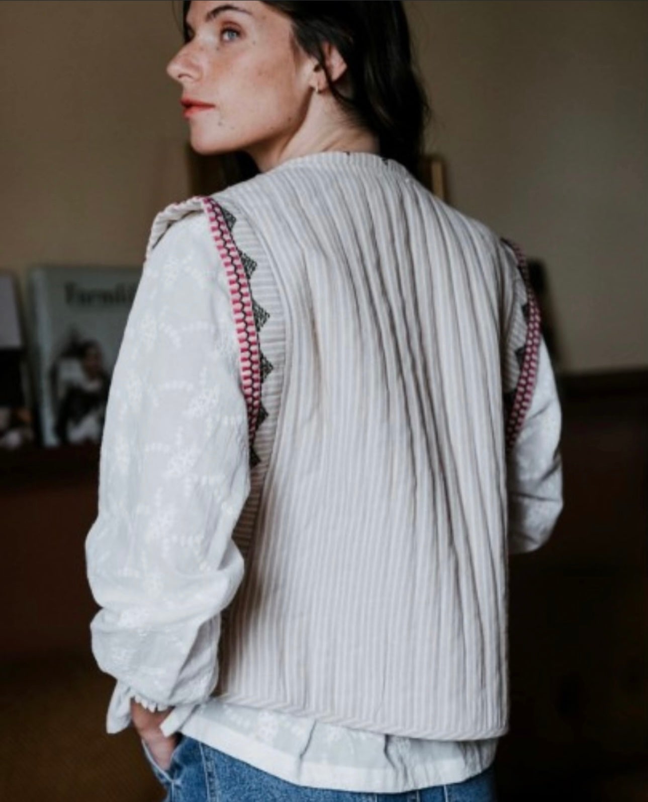 Gilet - Boho beige - Rue Mazarine