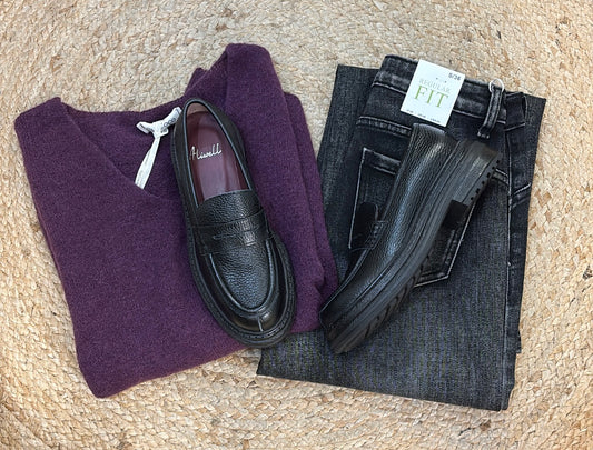 Mocassins - Noir - Aliwell