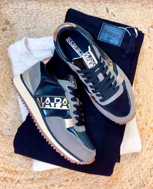 Baskets - Astra black grey - Napapijri