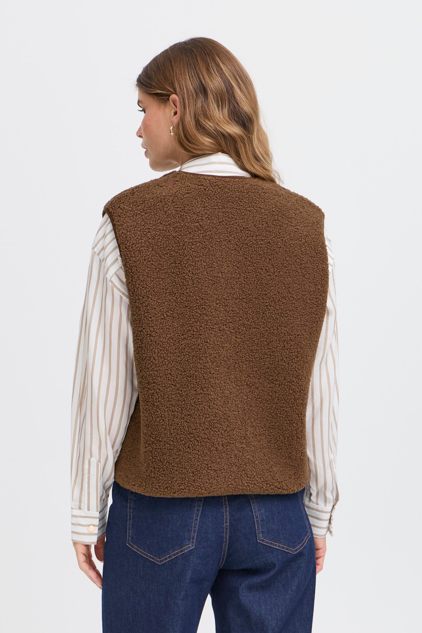 Gilet - FRGWYNNIE Marron- FRANSA