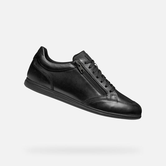 Chaussures - renan pull up Noir - Geox