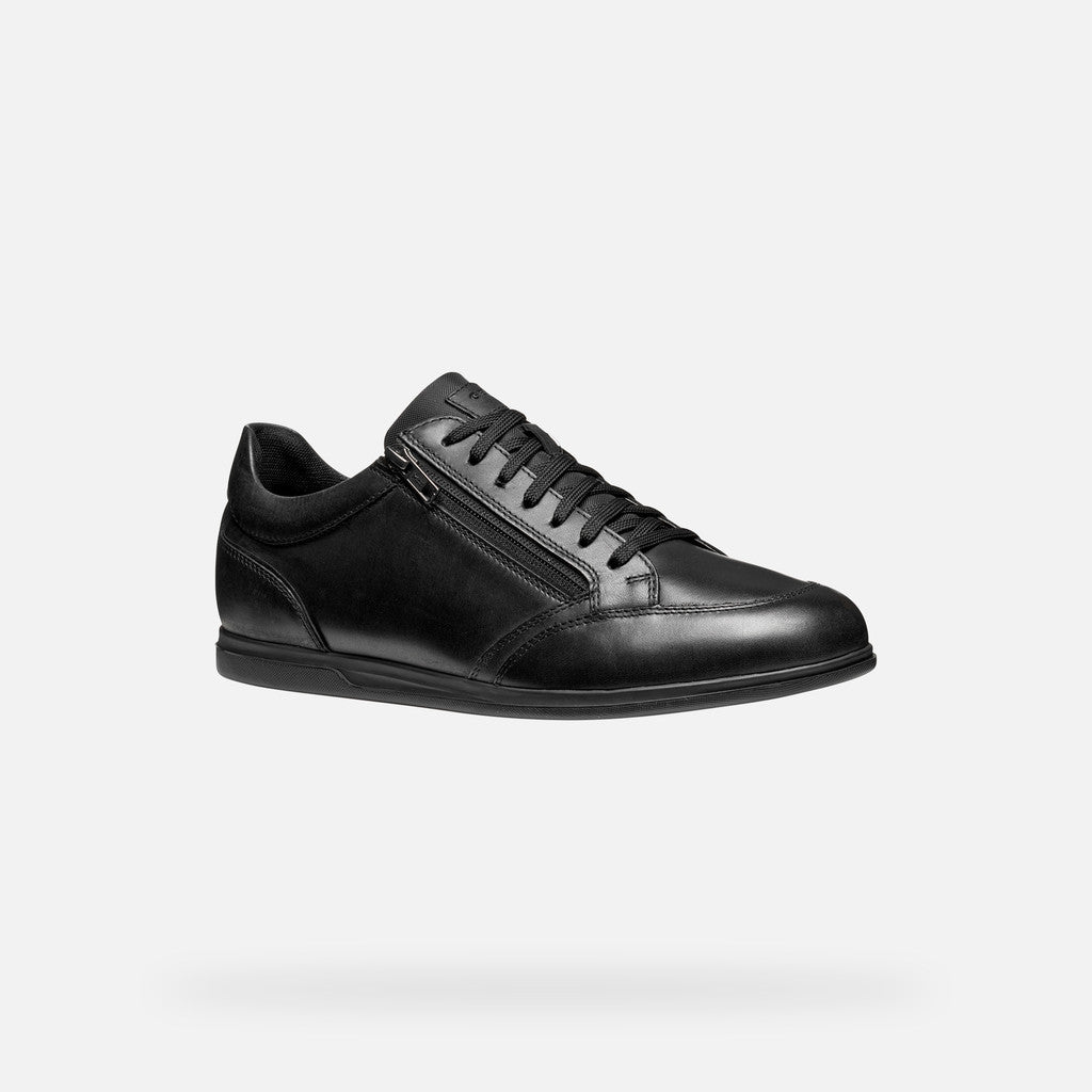 Chaussures - renan pull up Noir - Geox
