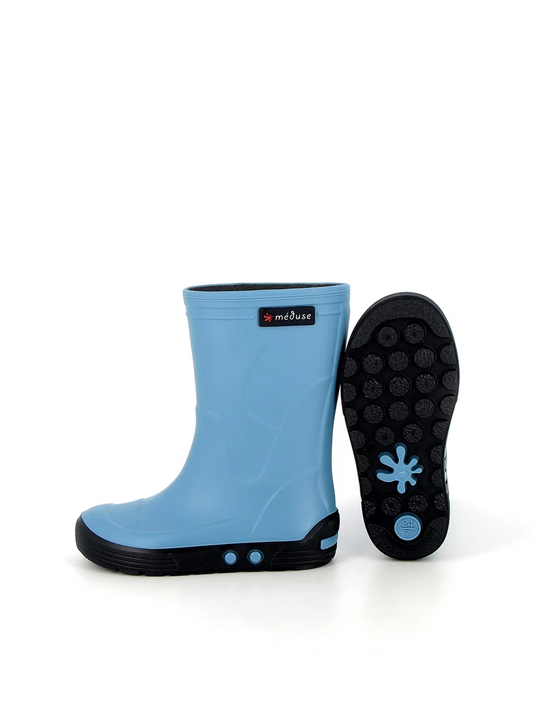 Bottes de pluie - Denim bleu nuit - Méduse