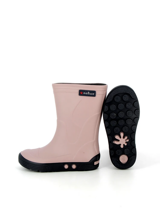 Bottes de pluie - Vieux rose - Méduse