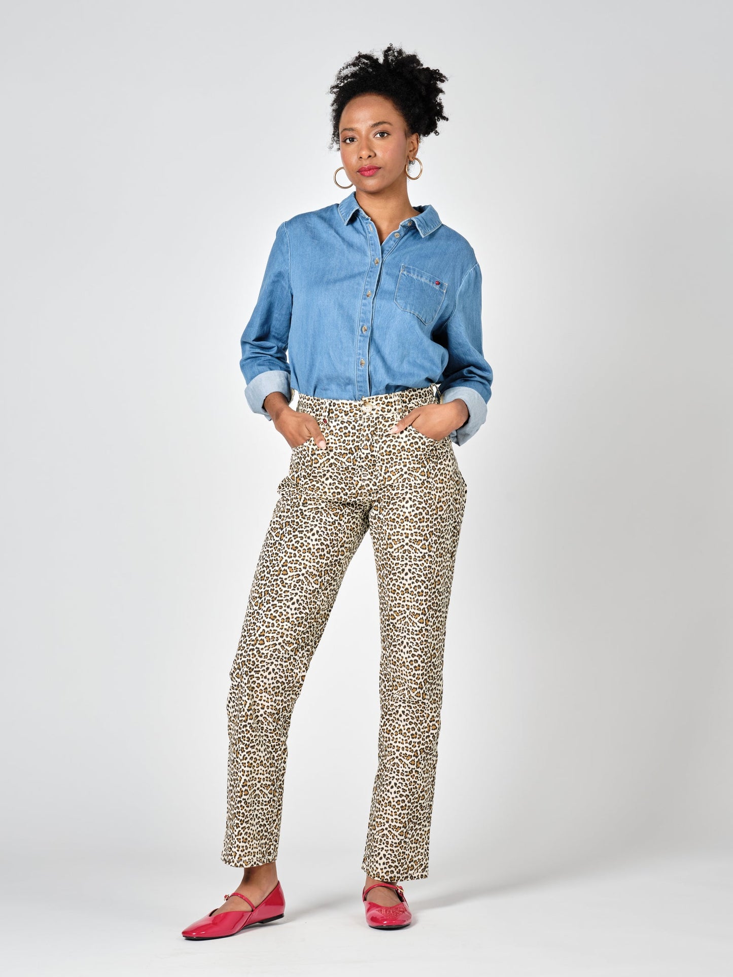 Pantalon - Manon léopard - FAM