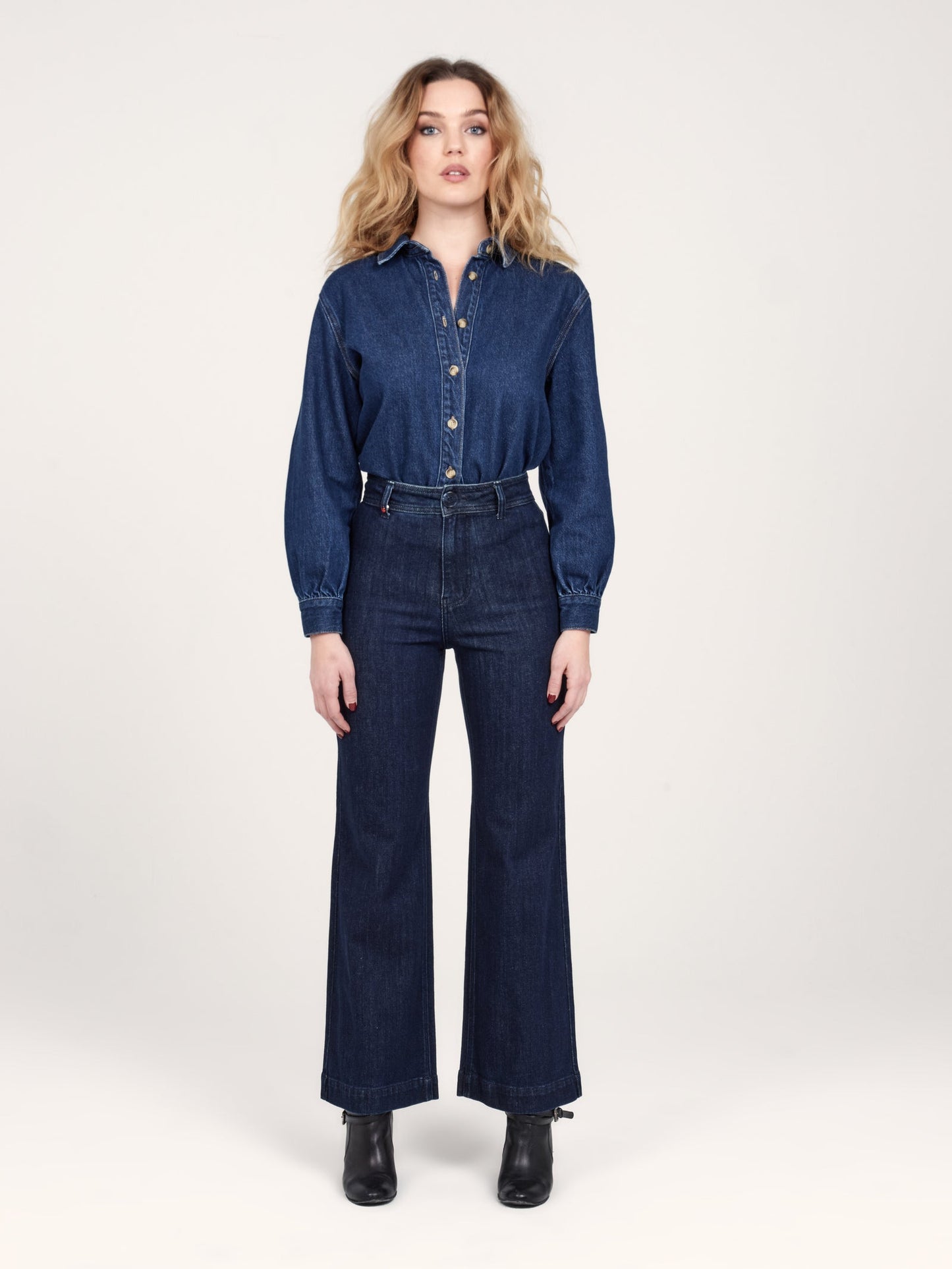 Jeans - Fauve indigo - FAM