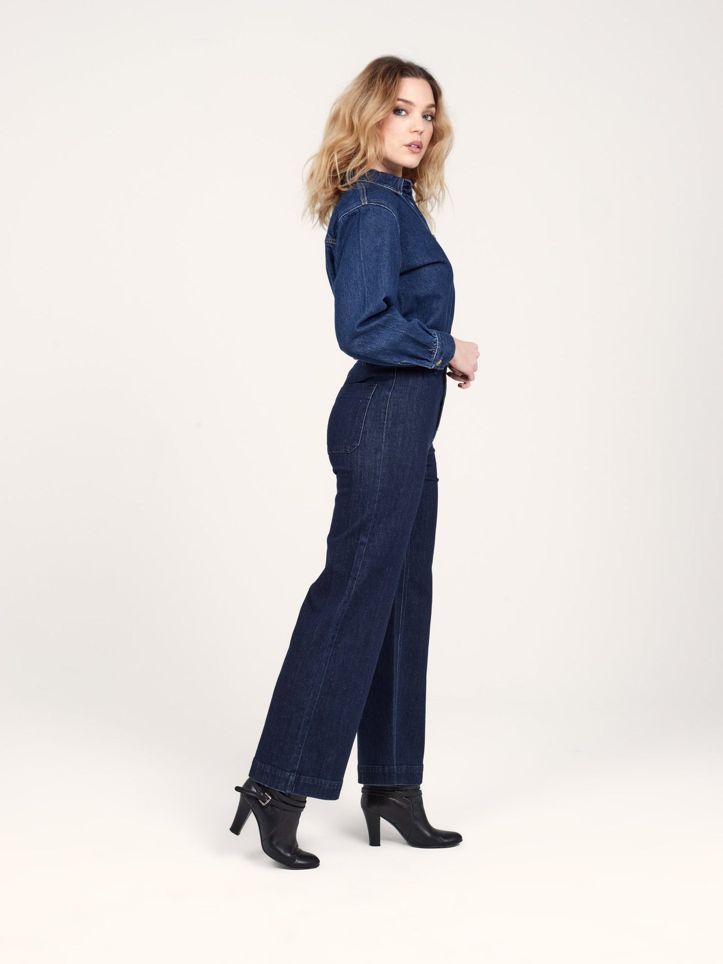 Jeans - Fauve indigo - FAM