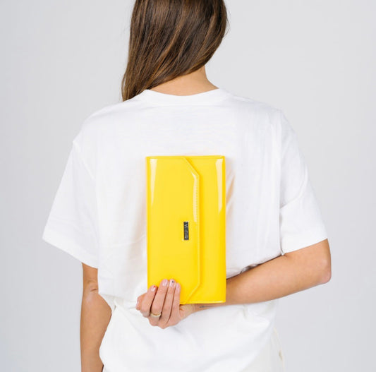 Pochette - Jaune - Girasol charol - Giulia