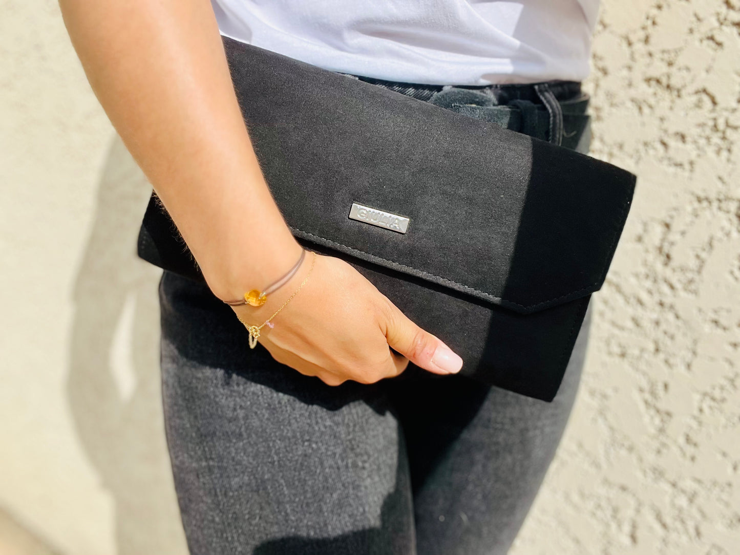 Pochette - Noir - Negro ante - Giulia