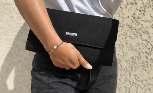 Pochette - Noir - Negro ante - Giulia